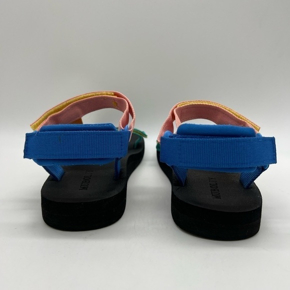 MUBOLIY WOMENS COLORFUL STRAPPY ADVENTURE SANDALS SIZE 8 - Picture 3 of 11